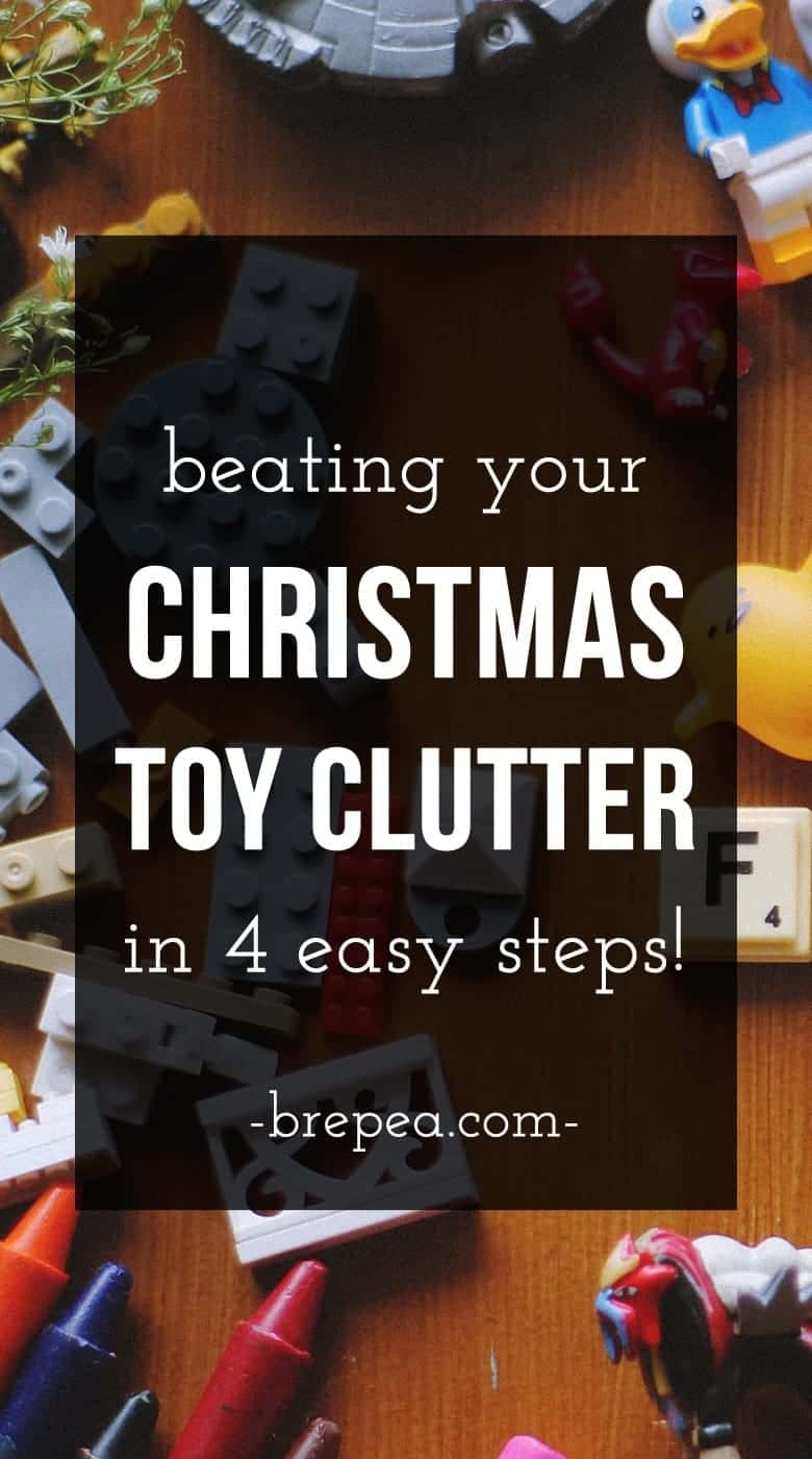 An easy and helpful guide for how to easily declutter kids toys, especially convenient and useful after the holiday season.
