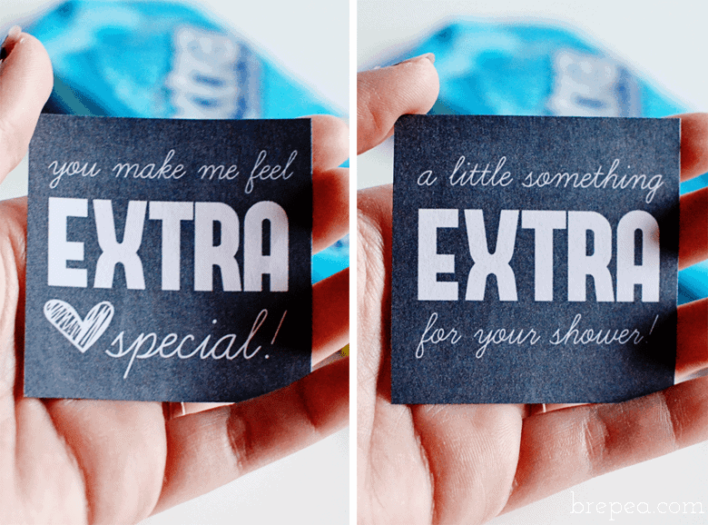 DIY Extra Gum gift for teachers, FREE PRINTABLE #ExtraGumMoments #ad