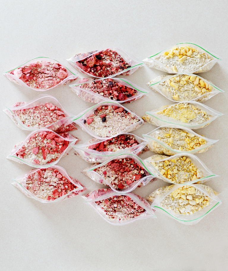 DIY Instant Oatmeal Packets