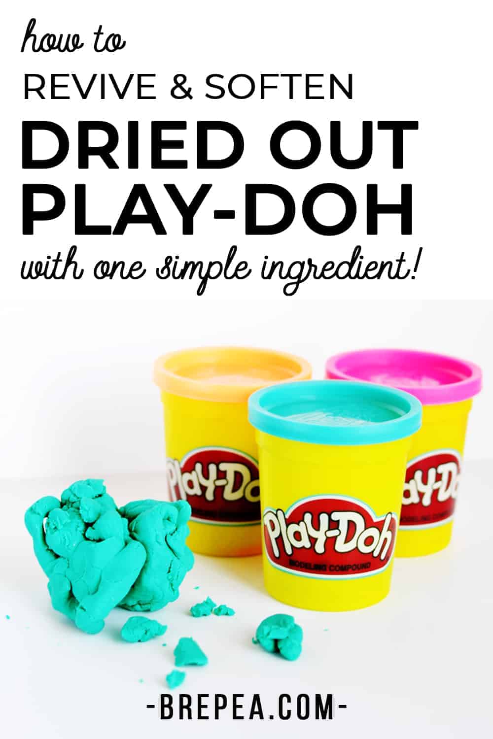 Soften Dried Out Play-Doh
