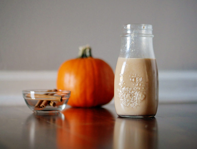 Homemade Dairy-Free Pumpkin Spice Coffee Creamer Recipe