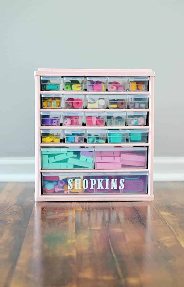 shopkins storage ideas