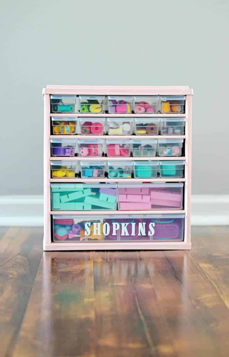 shopkins organizer