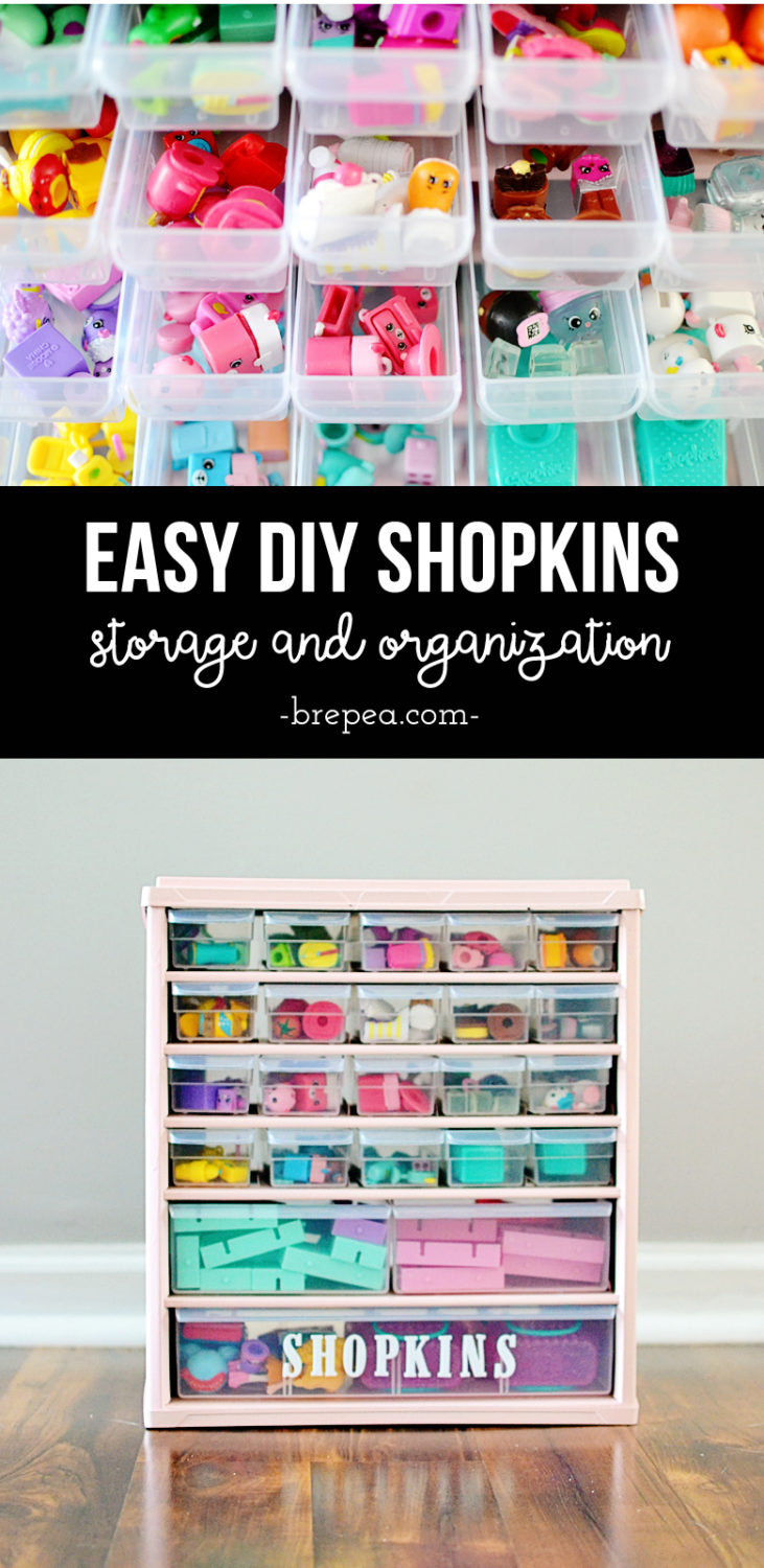 This DIY solution for organized Shopkins storage is so easy!