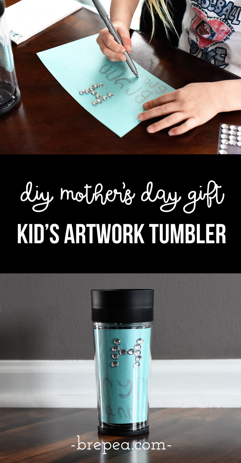 This DIY mother's day gift is practical, sentimental, and it gets the kids involved! The perfect DIY gift for grandma or mom!