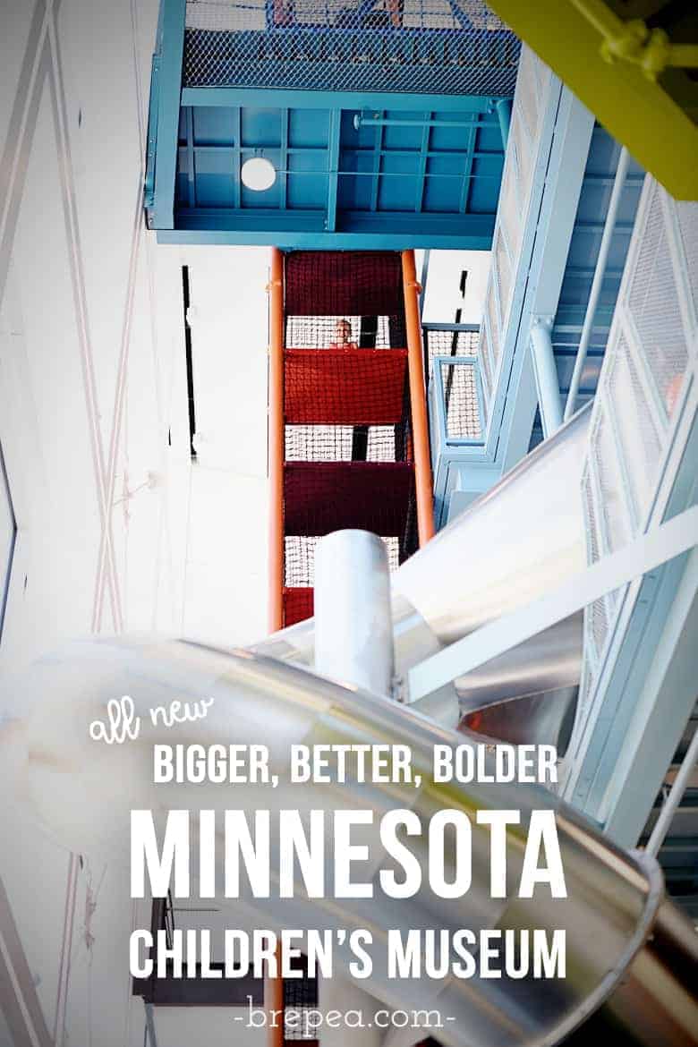 The all-new bigger, better, bolder Minnesota Children's Museum in St. Paul is now open. Check out the new exhibits including a 4-story climbing structure and slides: The Scramble.
