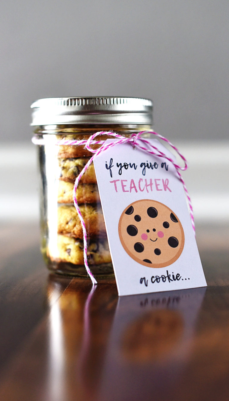 Free Teacher Gift Printable: If You Give a Teacher a Cookie…