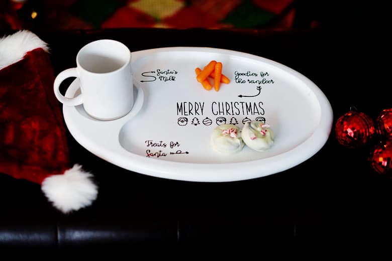 Cookies for Santa Plate Set