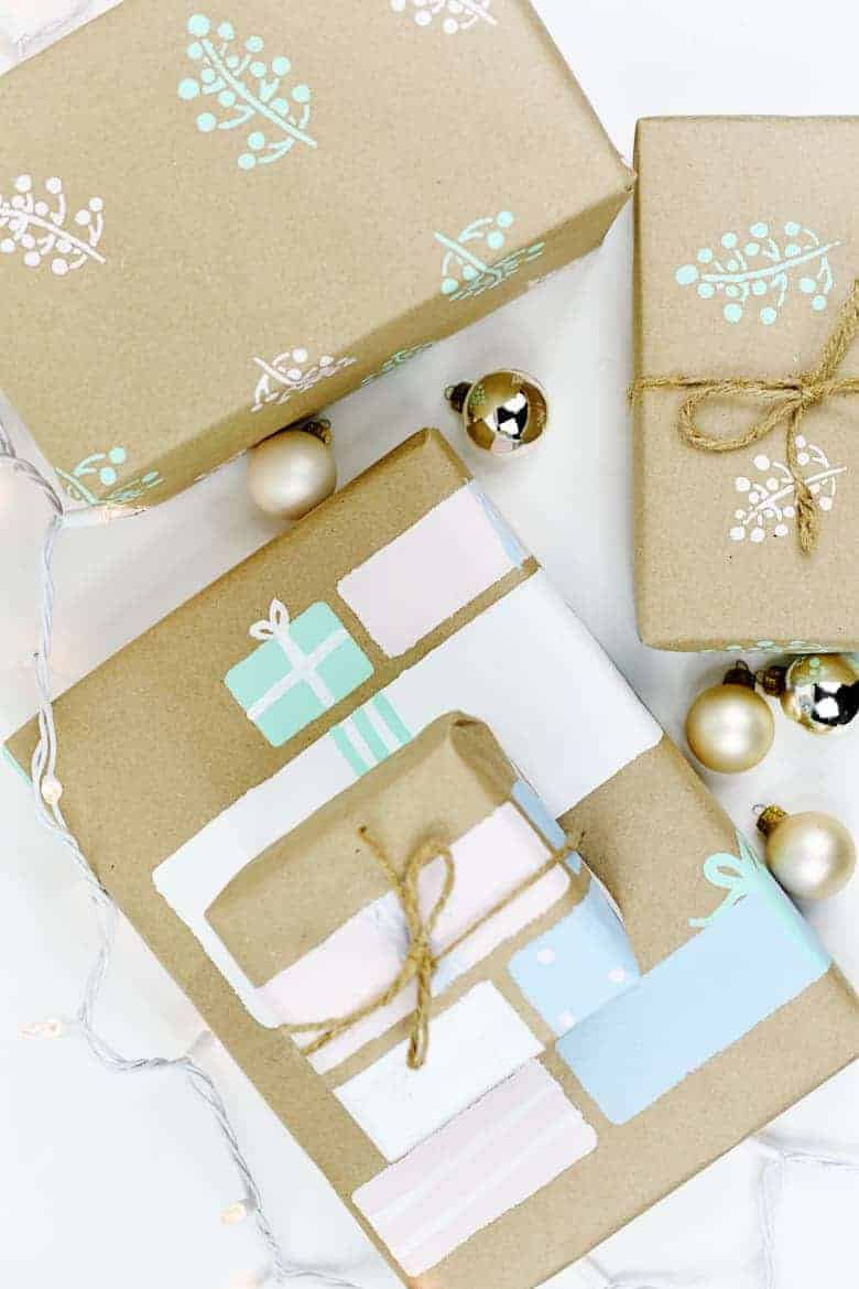 DIY Wrapping Paper (That's Too Pretty to Rip Open!) Tutorial