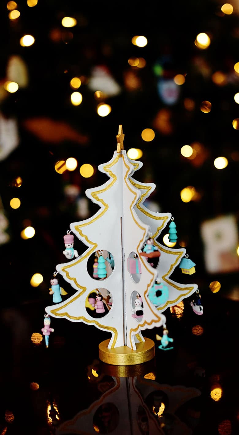 Thrift Store Christmas Tree Decor Makeover