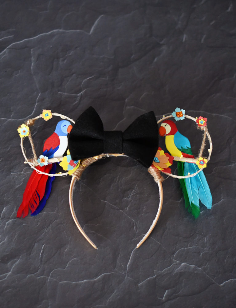 DIY Mouse Ears: Disney Tiki Room Edition