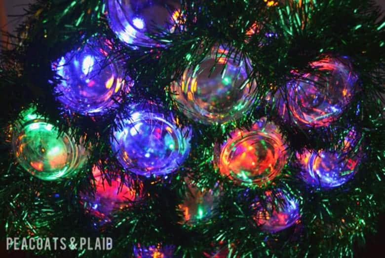 Baby Food Jar Crafts: Light Up Christmas Tree