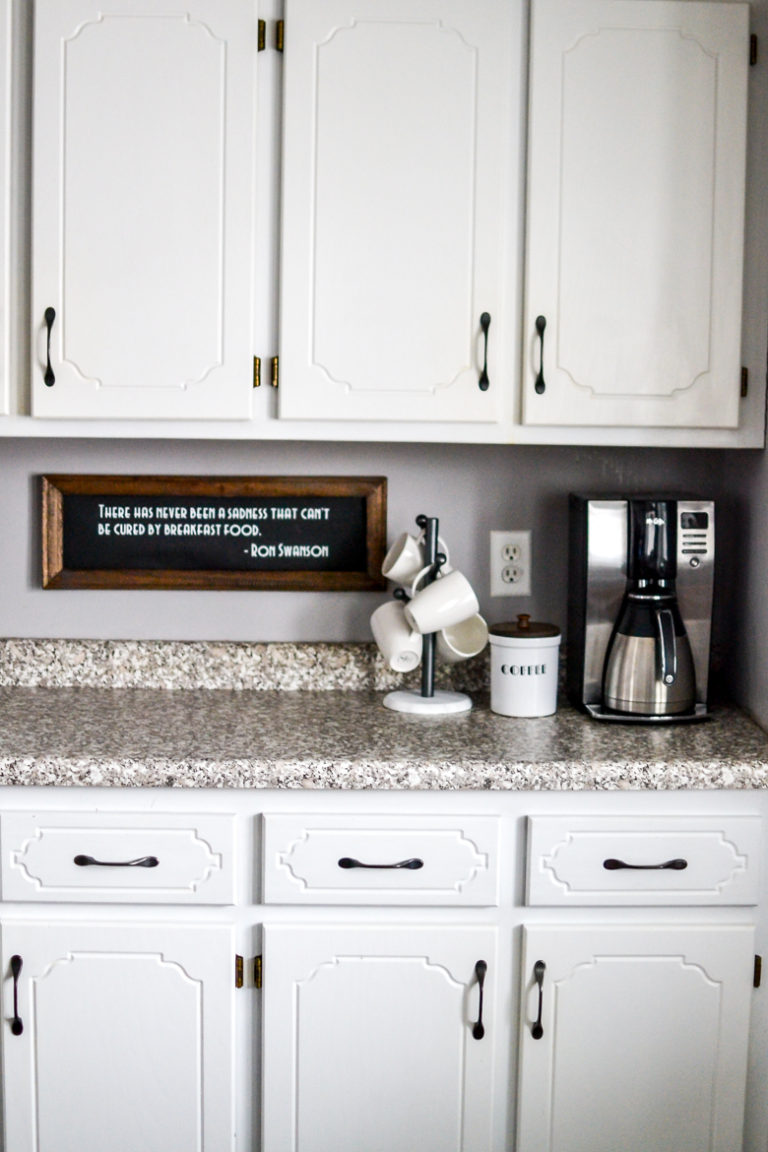 How to DIY a Countertop Coffee Bar at Home