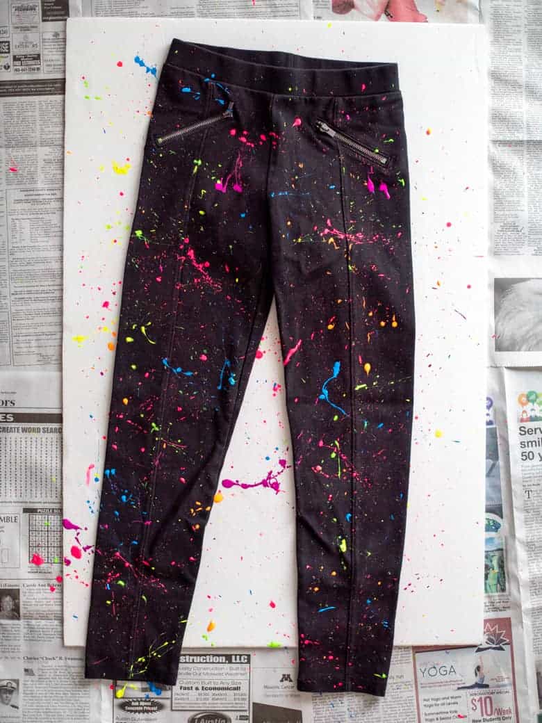 Paint Splatter Leggings for Sale