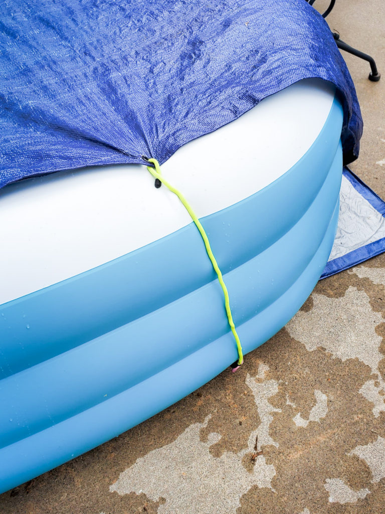 best way to keep a kiddie pool clean