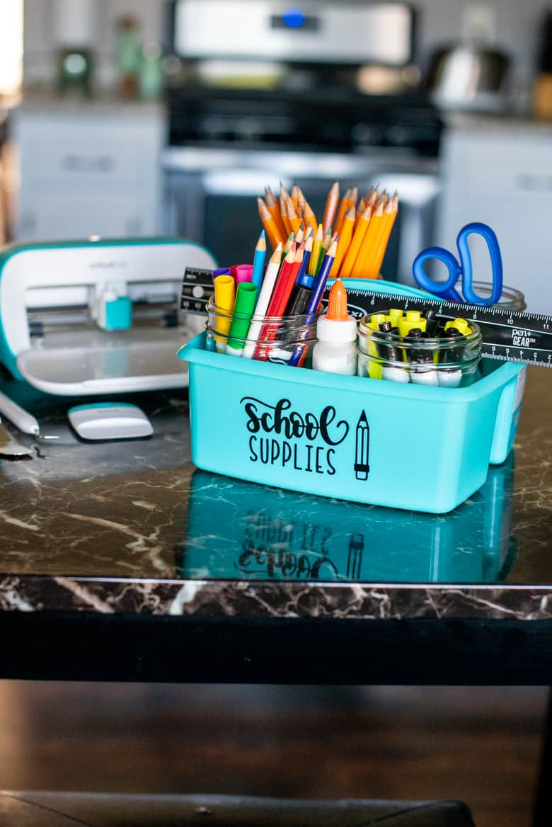 Personalize Back to School Supplies with Cricut Joy