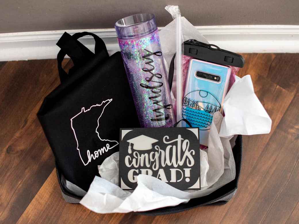 Graduation Tote Bag Gift With Cricut Iron-On